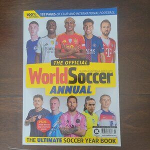 World Soccer Annual Yearbook New Magazine